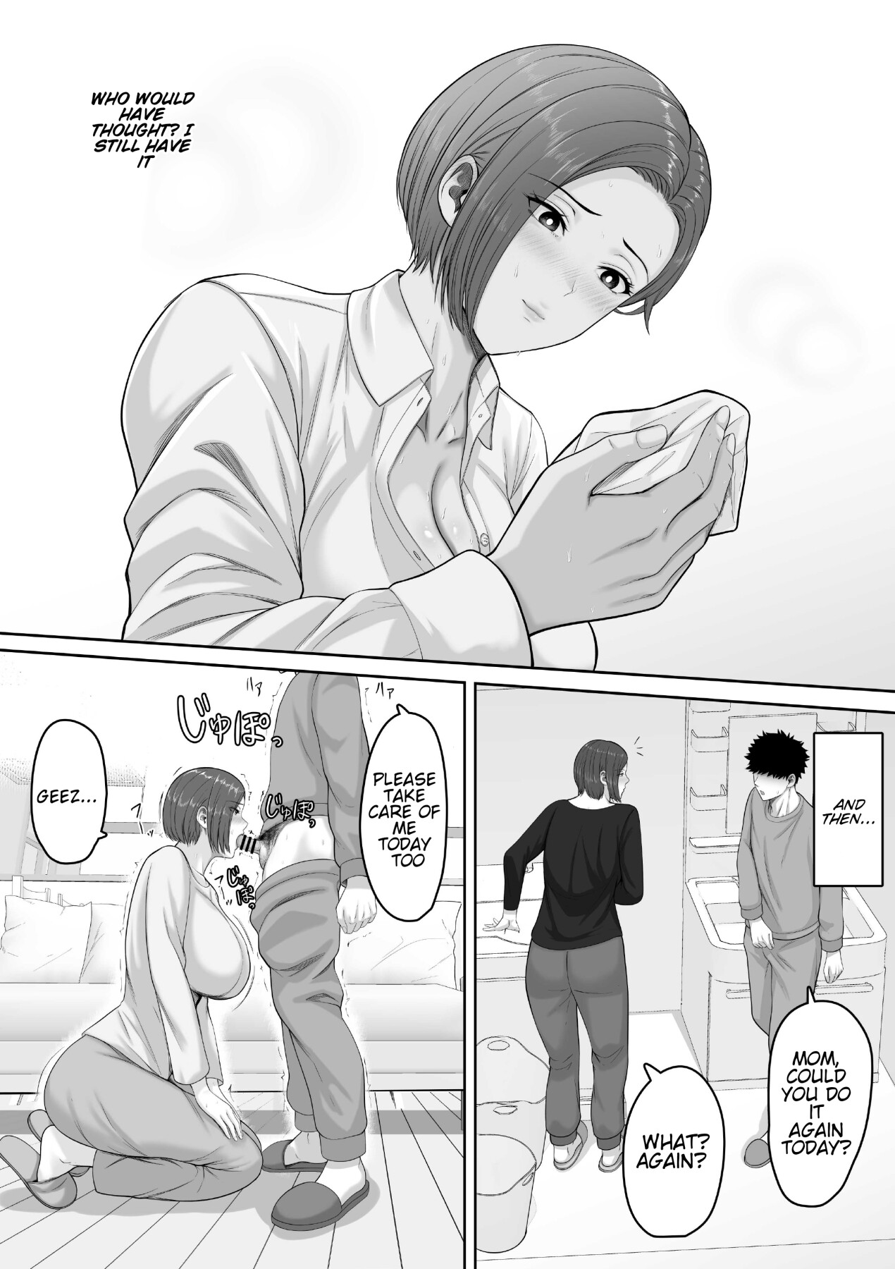 Hentai Manga Comic-The story of how my seriously huge-breasted police sergeant mom milked my dick with her pussy.-Read-19